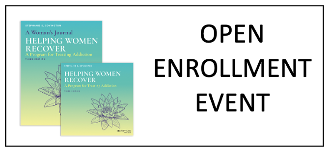 Helping Women Recover Open Enrollment Training by Carol Ackley (1 of 2)